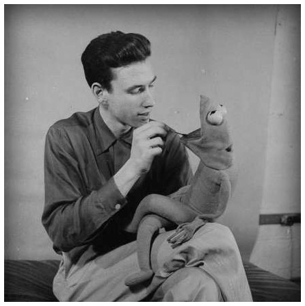 History - 1955 — A young Jim Henson works with the very first version ...