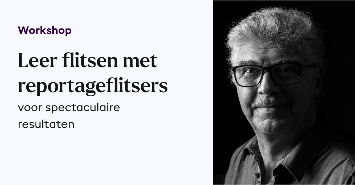 Leren flitsen met reportageflitsers - Edwin Hoek