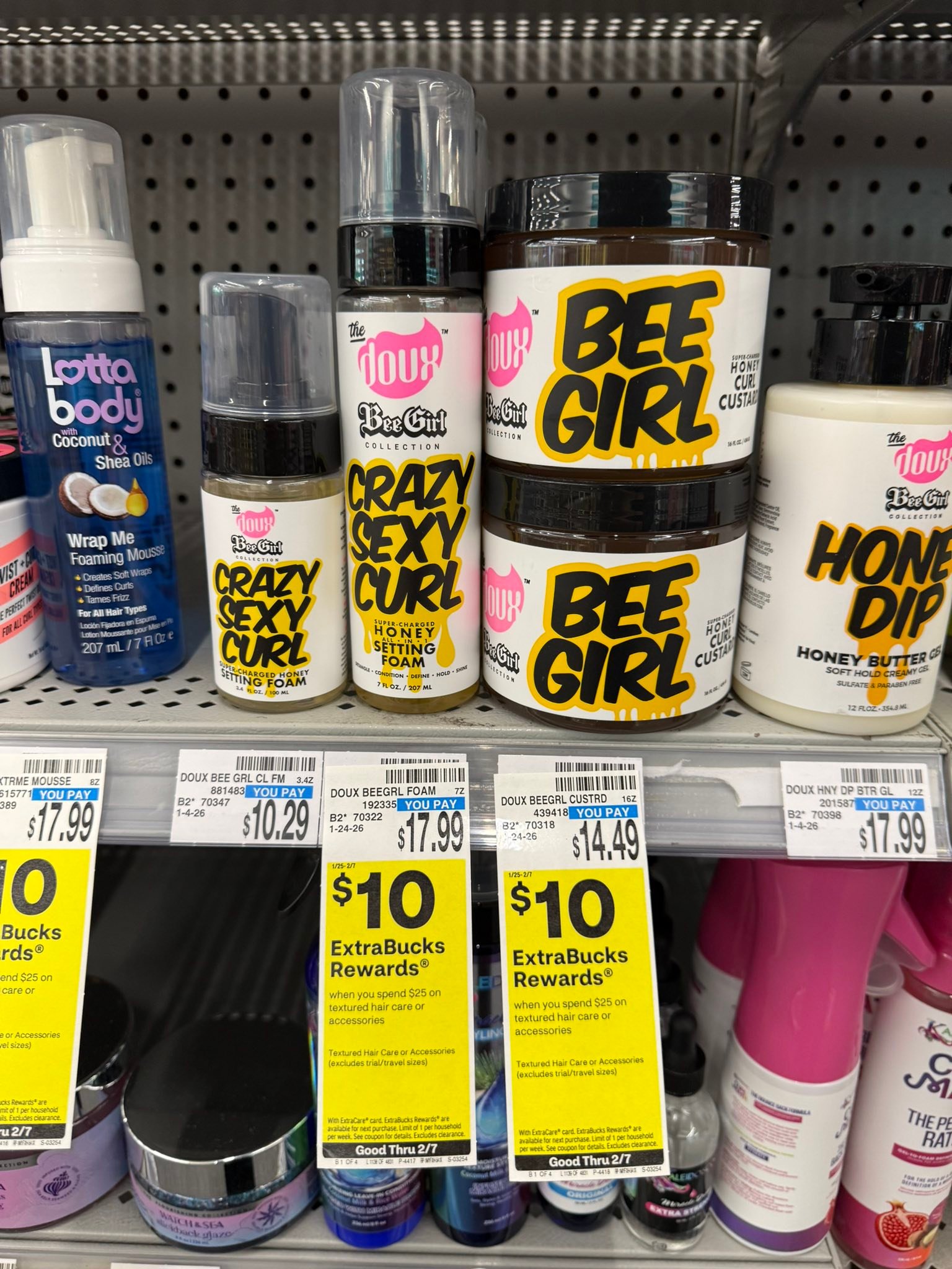 CVS has a really good deal right now on natural and ethnic hair