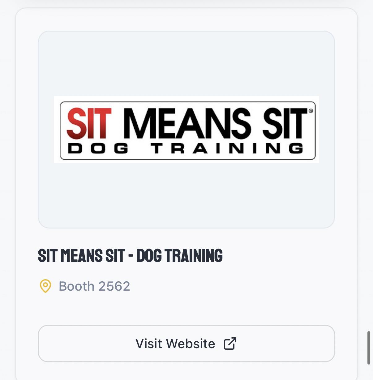 Sit Means... - Sit Means Sit Dog Training Cleveland & Akron