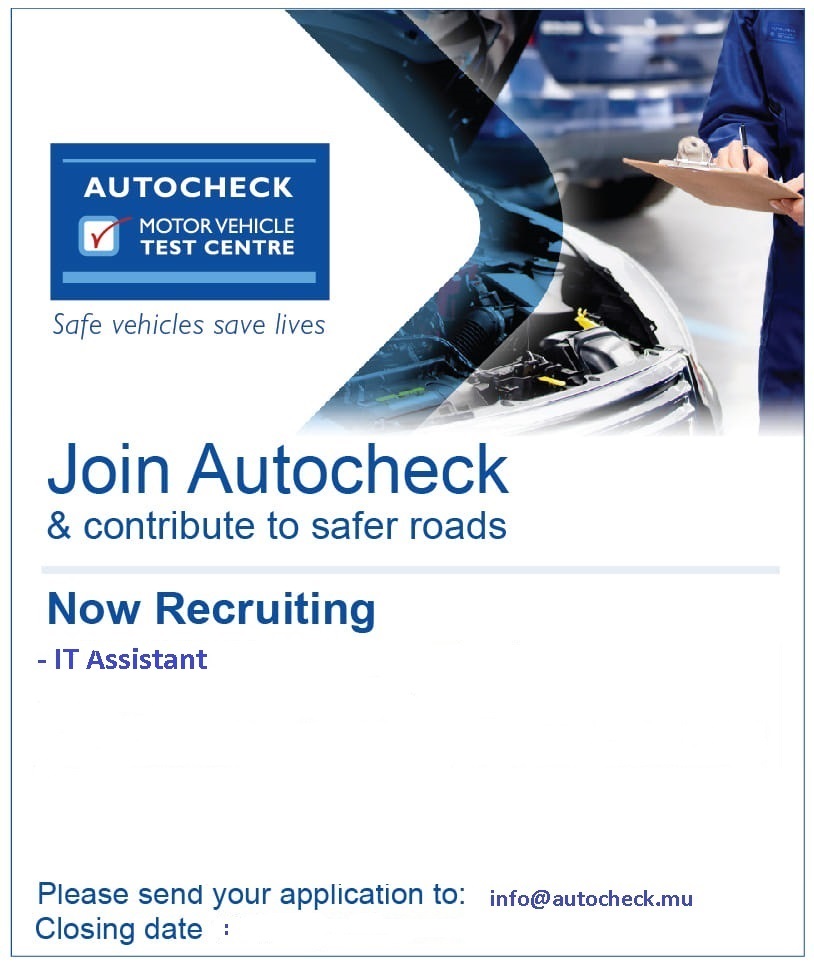 Autocheck Vehicle Examination Centre | Port Louis