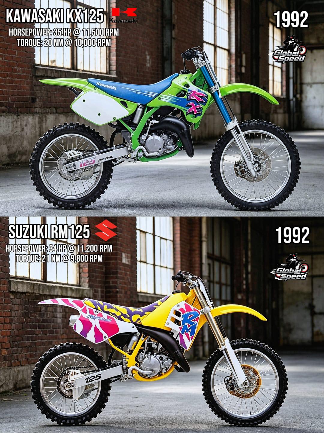 1998 Cagiva Planet 125 vs 1998 Kawasaki Ninja KR150J🔥