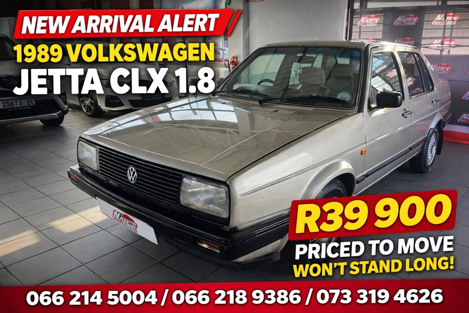 🚨 NEW ARRIVAL ALERT 🚨 🔥 1989 Volkswagen Jetta CLX 1.8 💰 ONLY