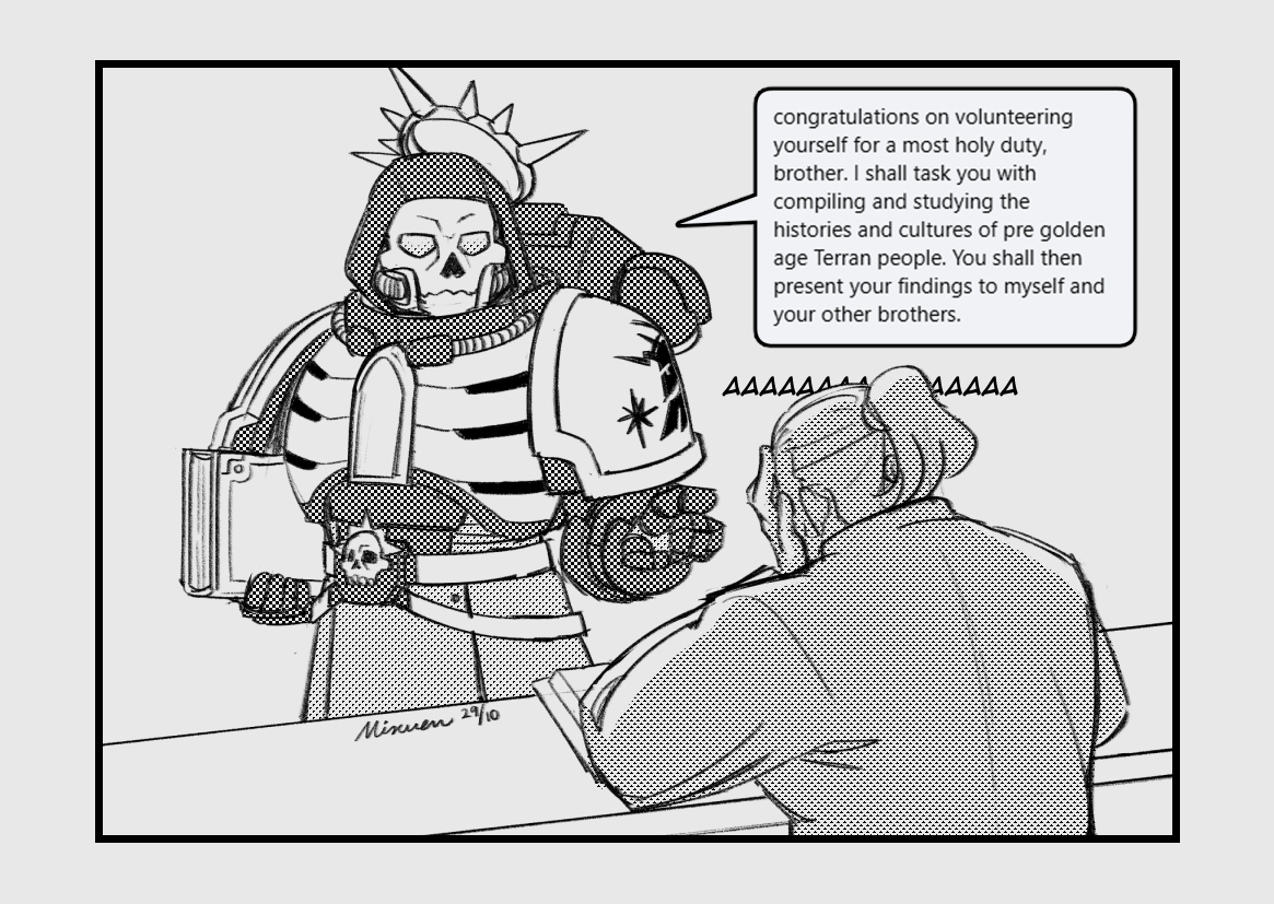 Mixuen - omake panel referring to last post's comic strip (https://www ...