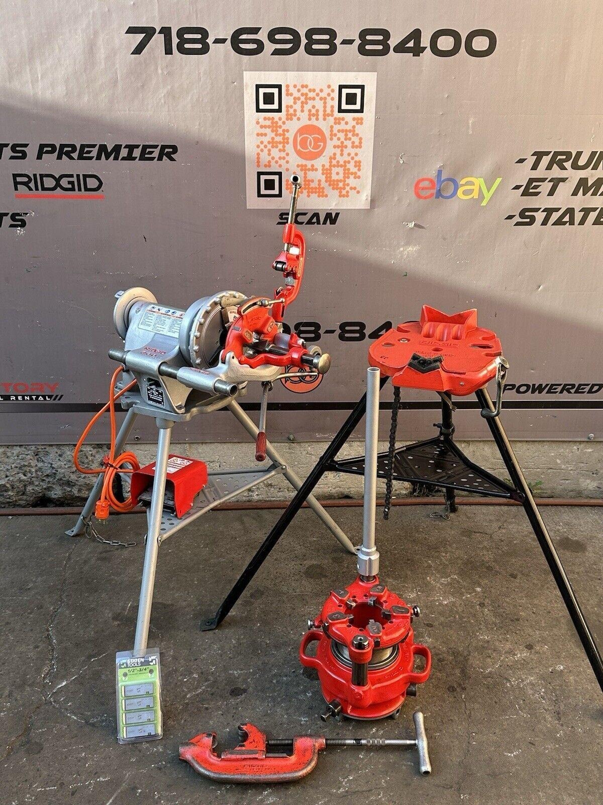 Ridgid 300 Pipe Threader Complete + 811 Die, 141 Threader, 460 Tripod ...