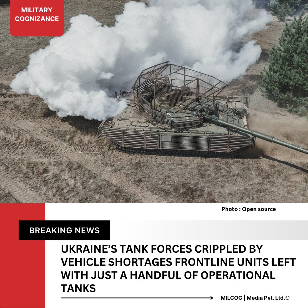 🚨 Breaking News: Ukraine’s Tank... - Military Cognizance | Facebook