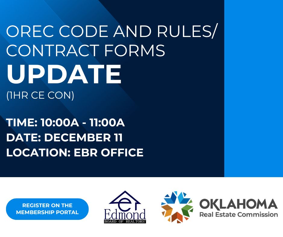 📌 Stay ahead of OREC’s 2026... - Edmond Board of Realtors | Facebook