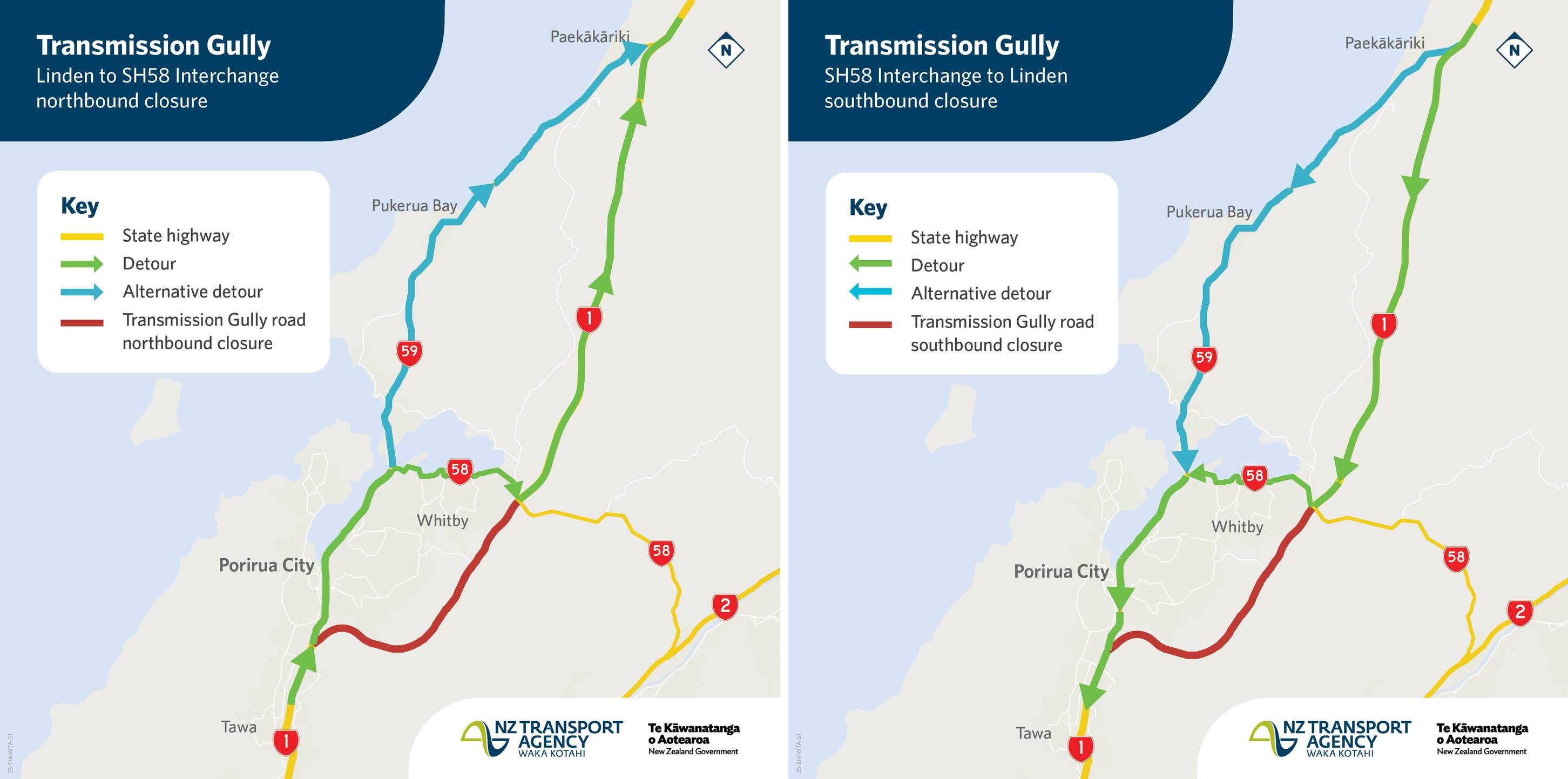 NZ - SH1 PAEKĀKĀRIKI TO LINDEN – ROADWORKS Plan ahead for the following ...