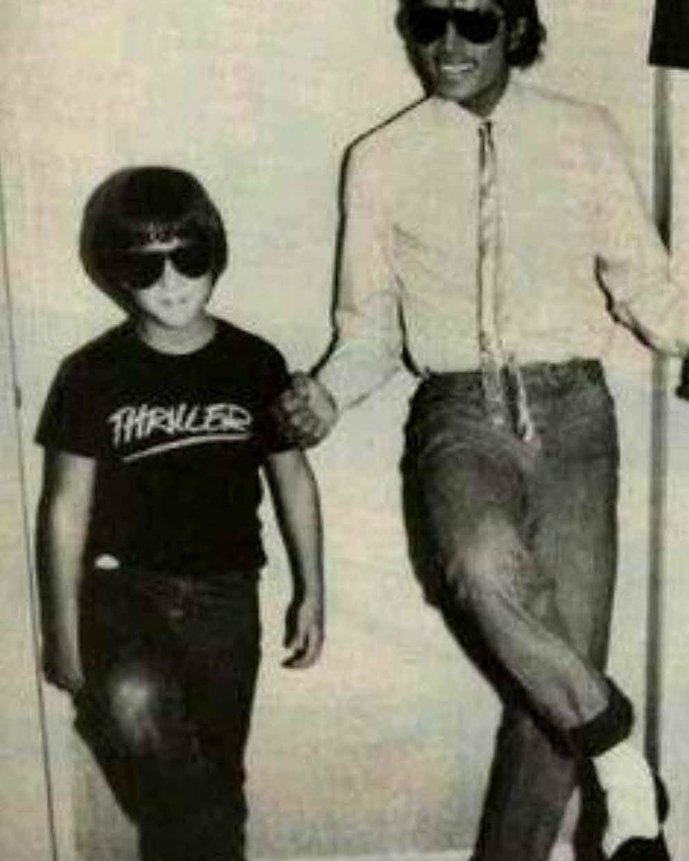 Michael Jackson and Sean Lennon.