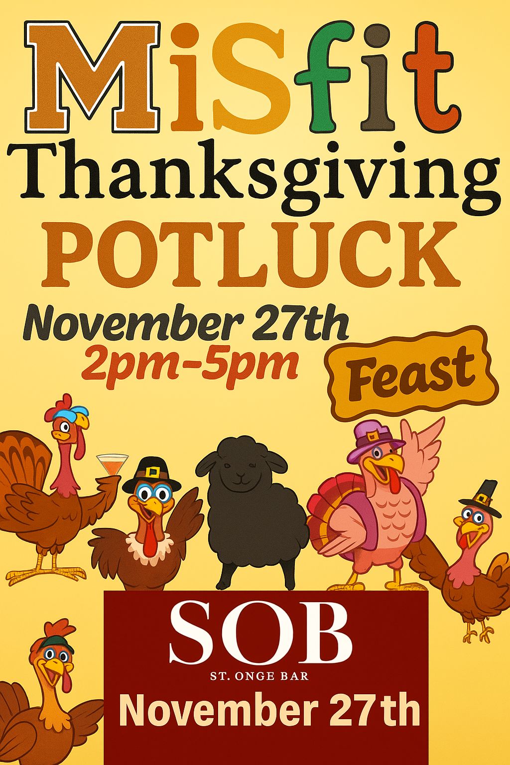 St. Onge Bar - POTLUCK REMINDER! 🥧🧡 If you’re coming to... | Facebook