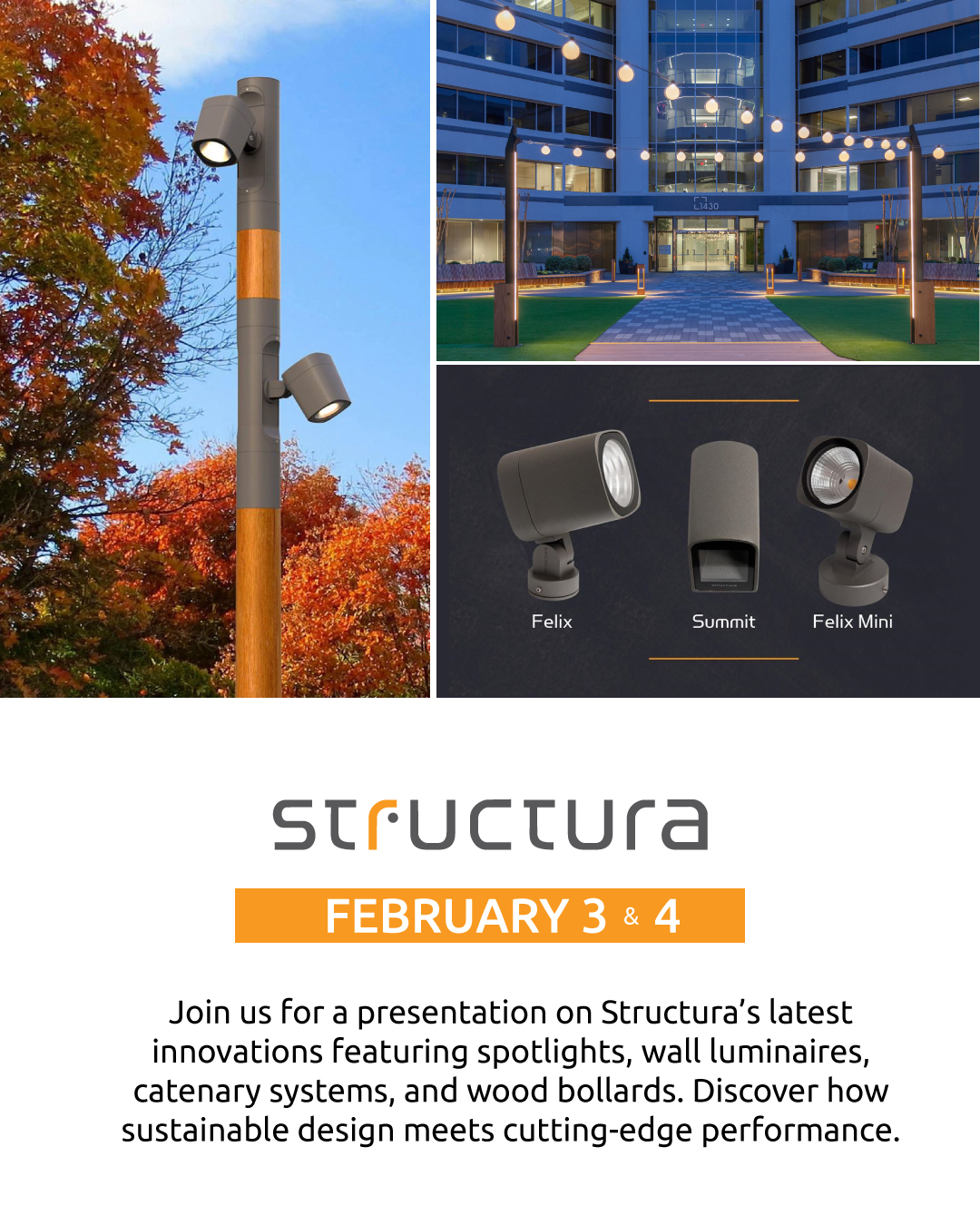 Light - Join on February 3 & 4 for a presentation on Structura, Inc.’s ...