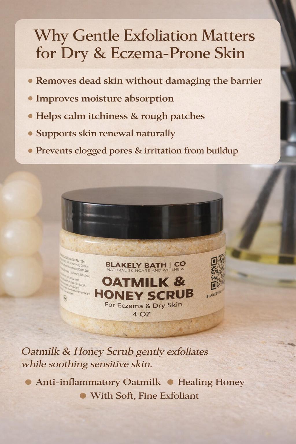 Blakely - First New Product Release of 2026 💧 OATMILK & HONEY SCRUB FOR ...