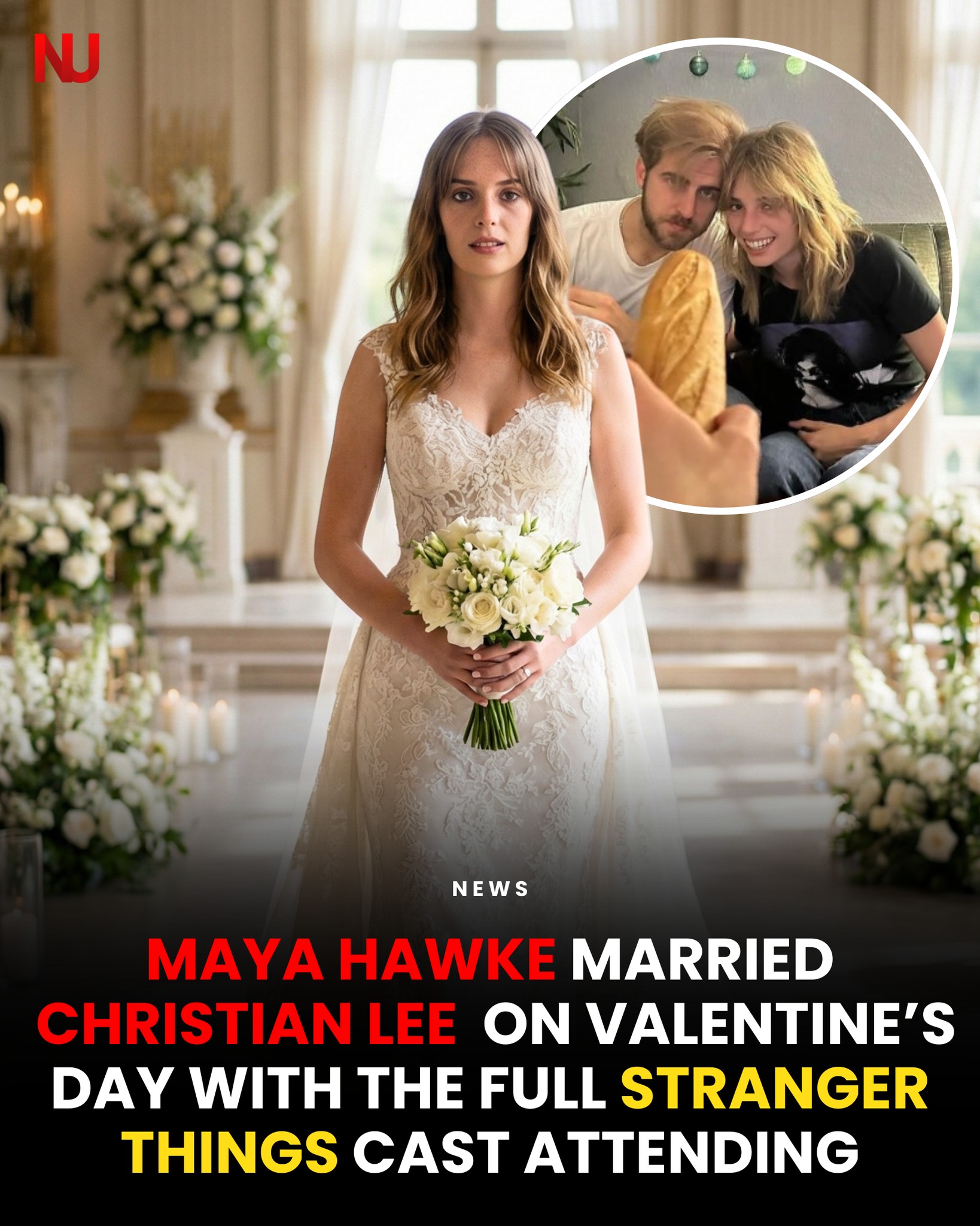 Netflix - Stranger Things superstar Maya Hawke married Christian Lee on ...