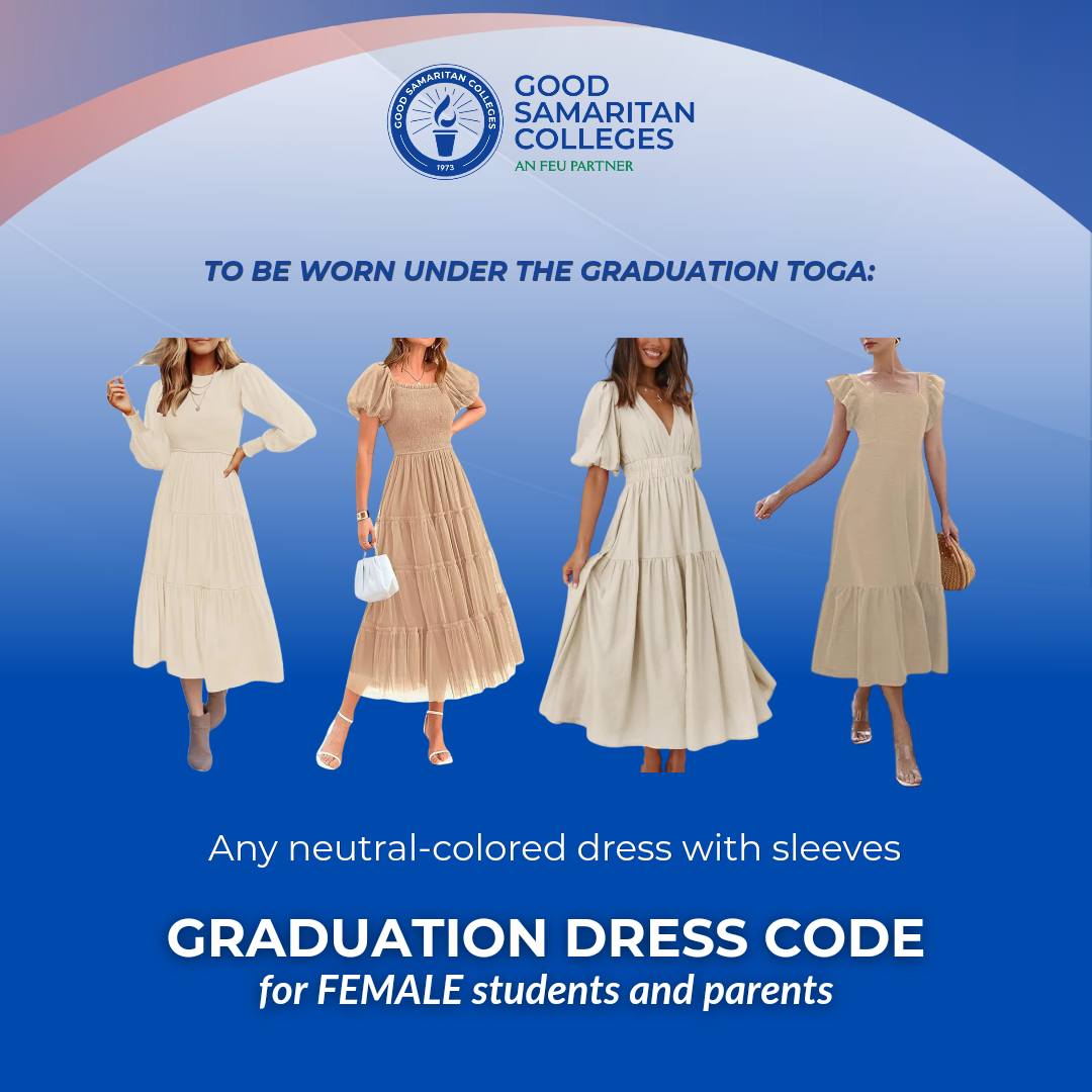 🎓 The big day is almost here! As we get ready to celebrate this special milestone, please take note of the graduation dress code and prepare your attire accordingly. 💙 Let's make