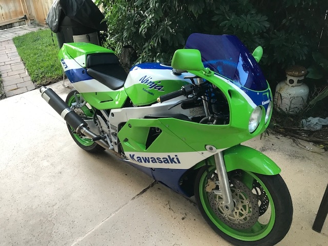Tony - The 1990 Kawasaki ZX-7 is a legendary sportbike that helped