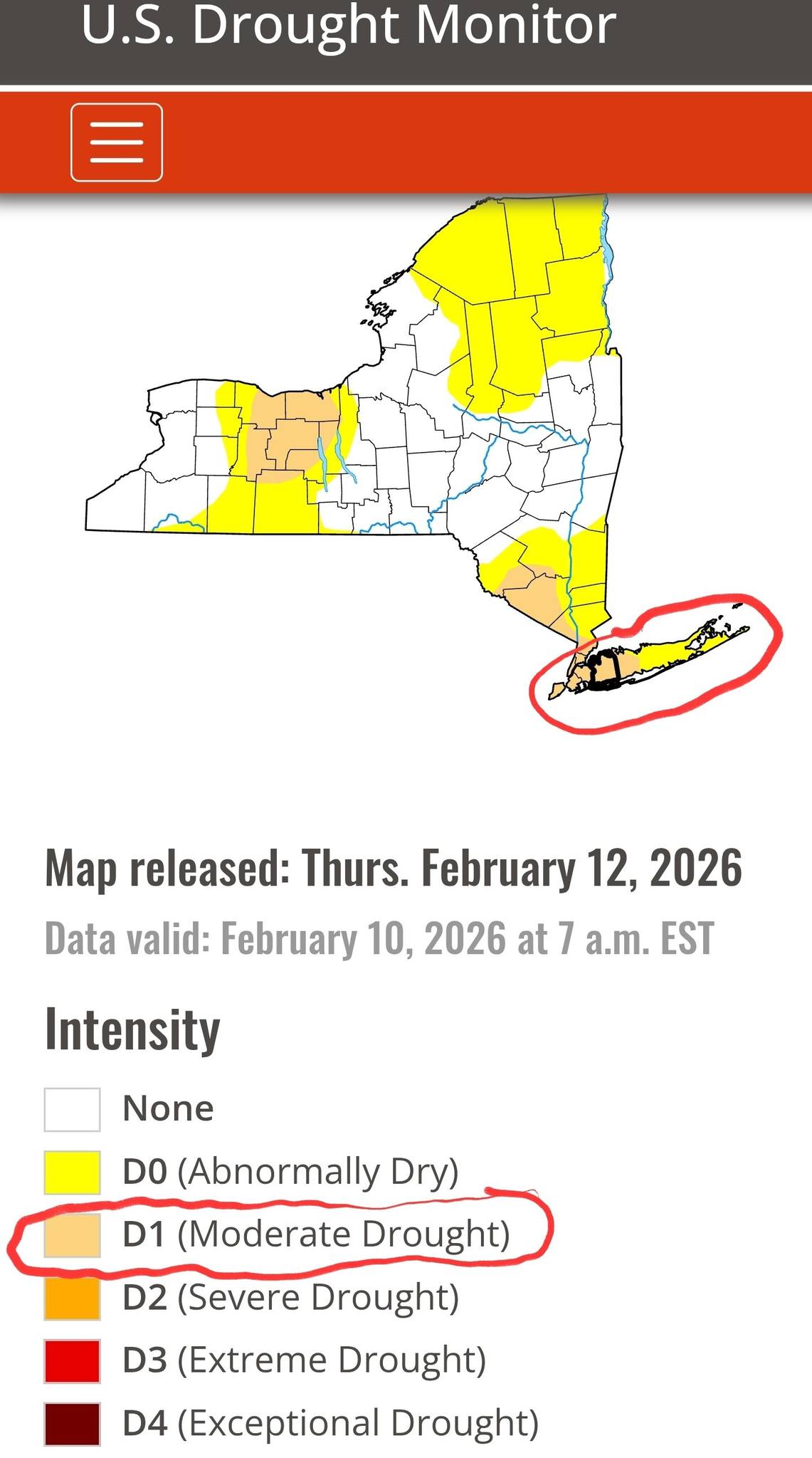 News12 - Did you know parts of Long Island are in a moderate DROUGHT ...