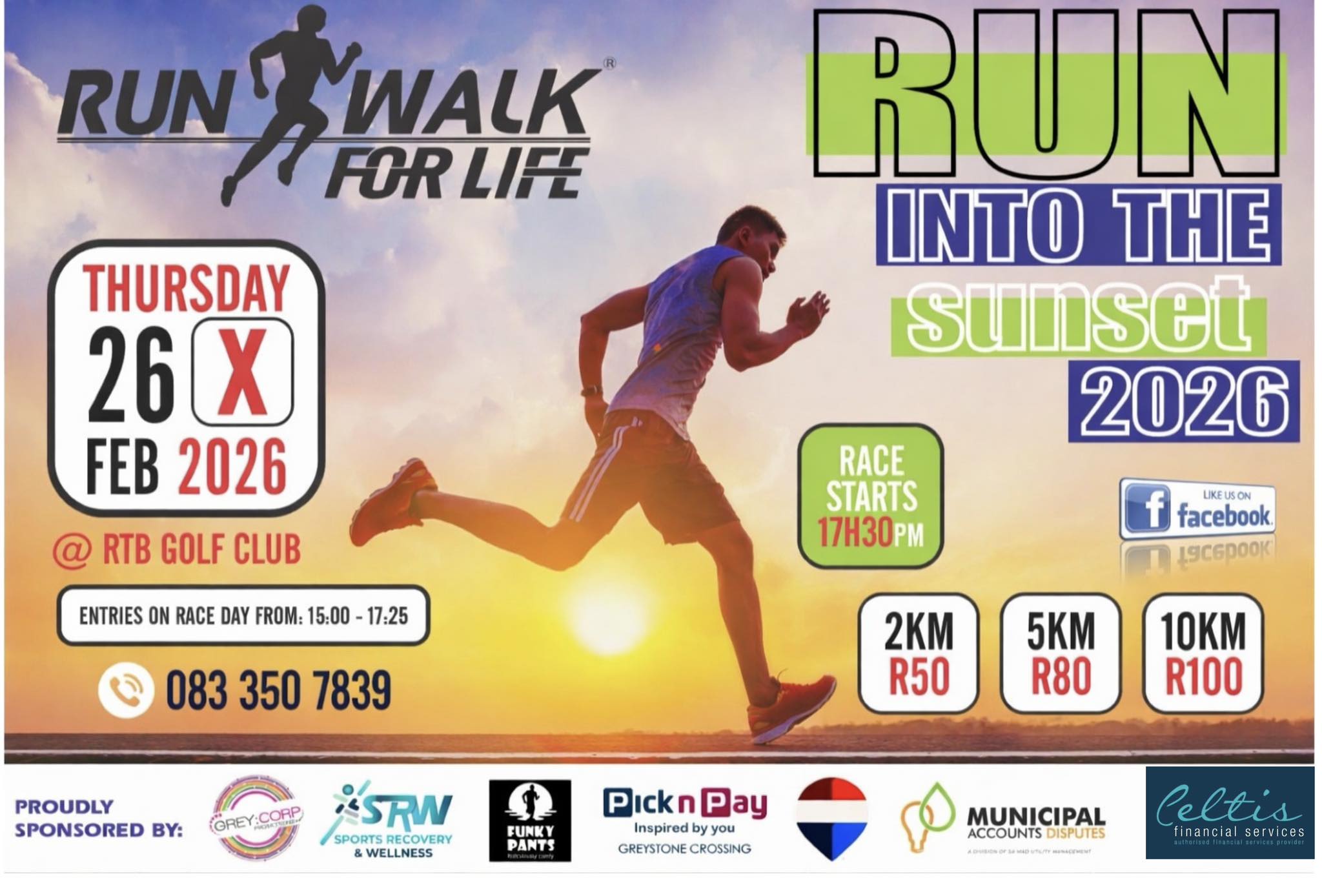 Run Walk for Life Nite Race Series | Rustenburg