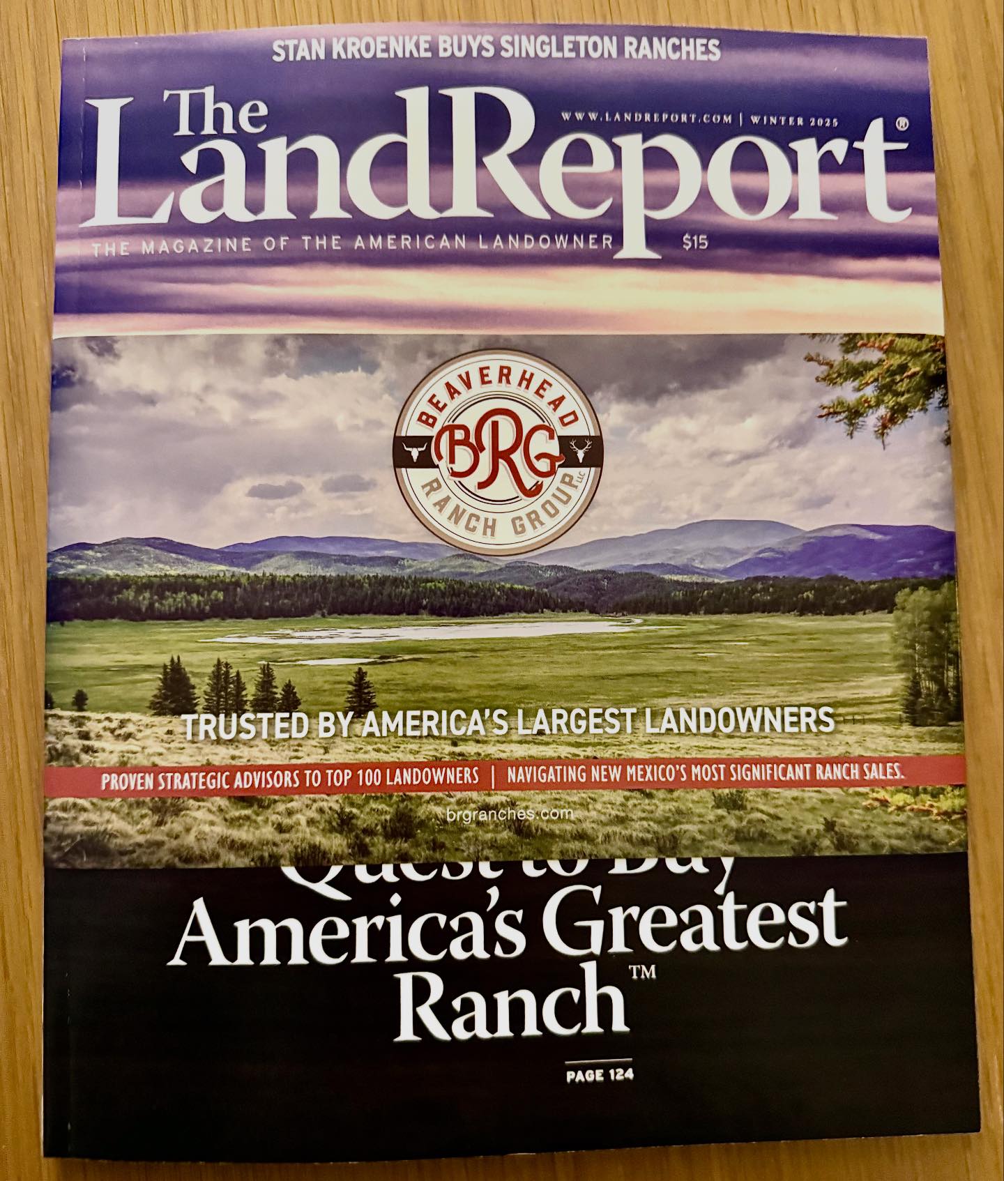 Beaverhead Ranch Group, LLC... - Beaverhead Ranch Group, LLC