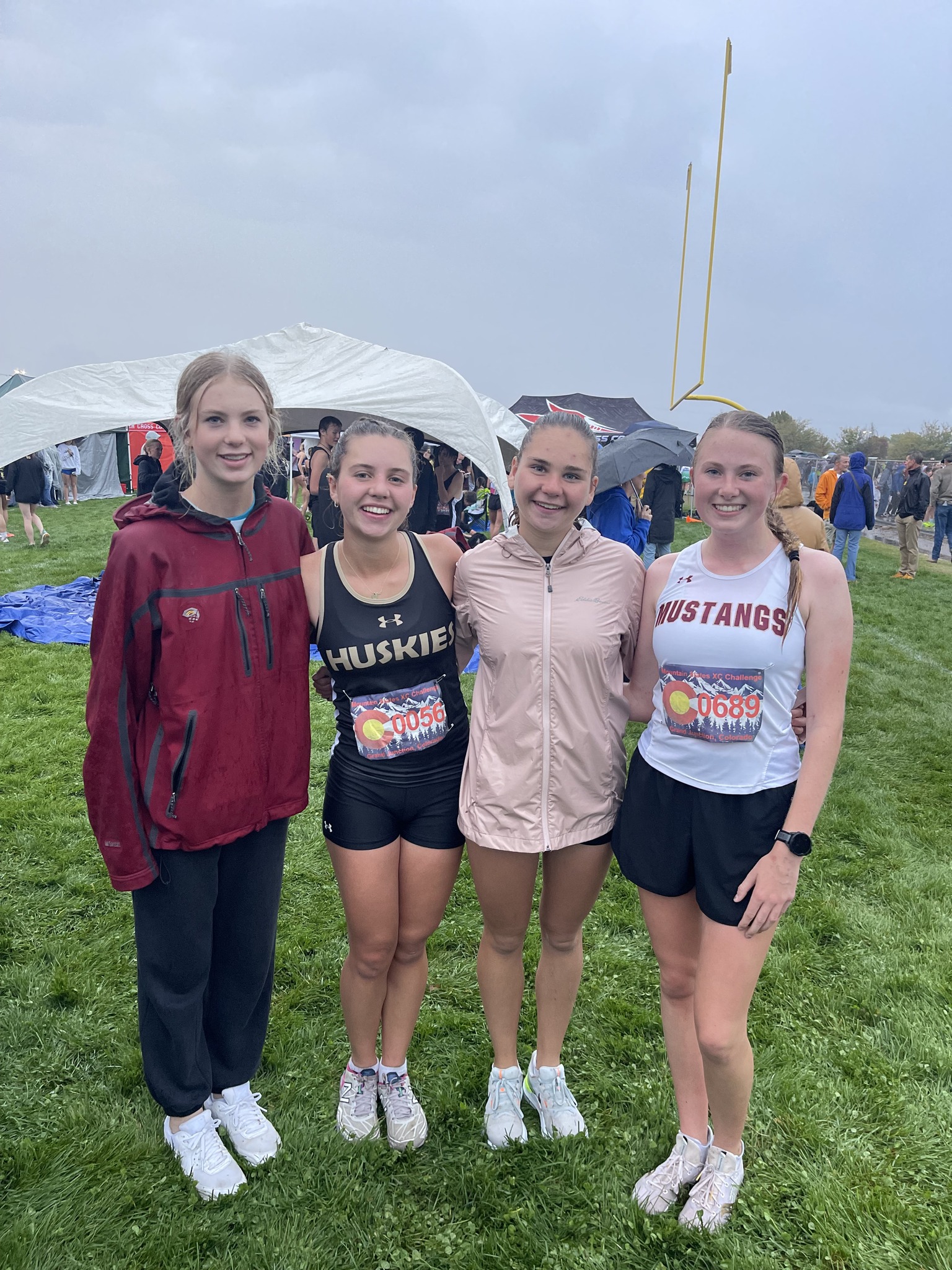 Wilson - WHA students Addison, Reece, Karis, and Ary met up at a cross ...
