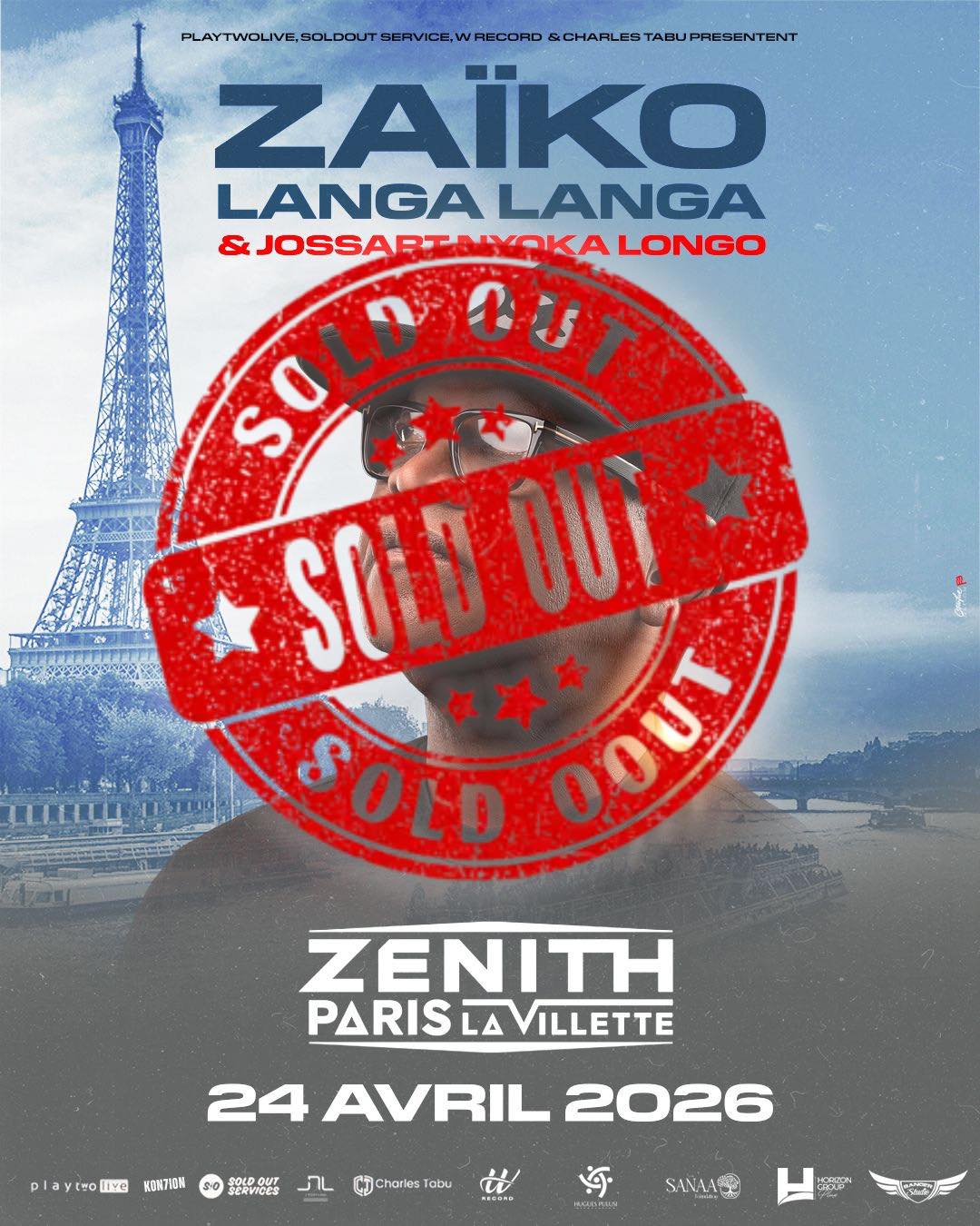 SOLD OUT 🔥 Zaïko Langa Langa au Zénith de Paris, c'est complet