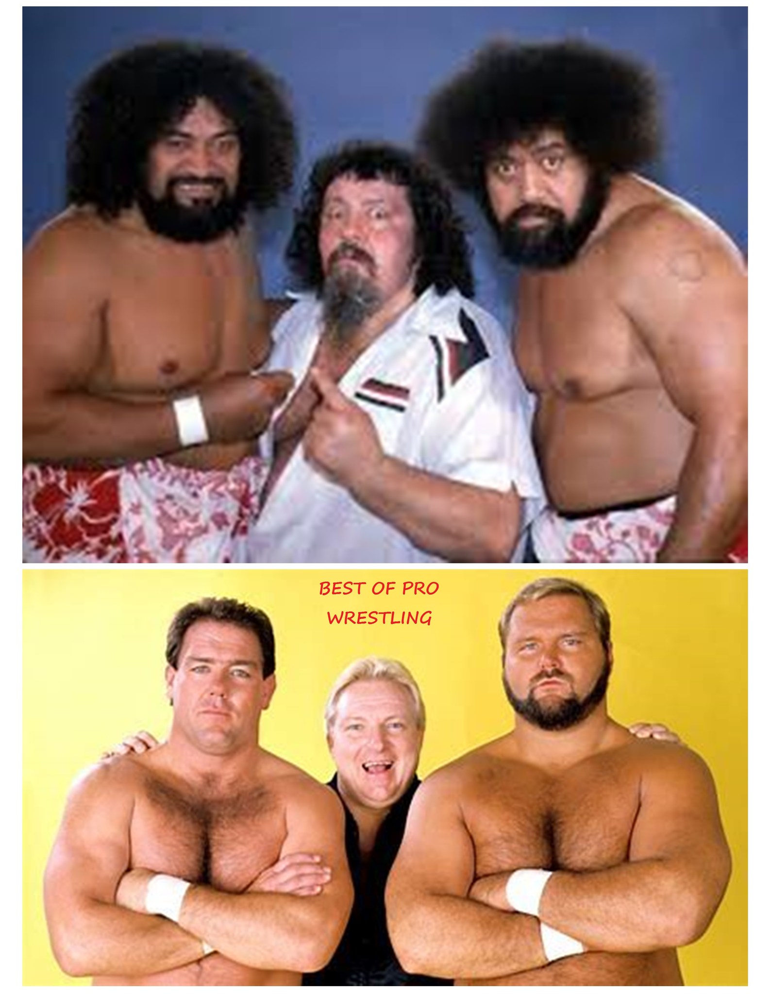 Captain Lou Albano and The Wild Samoans