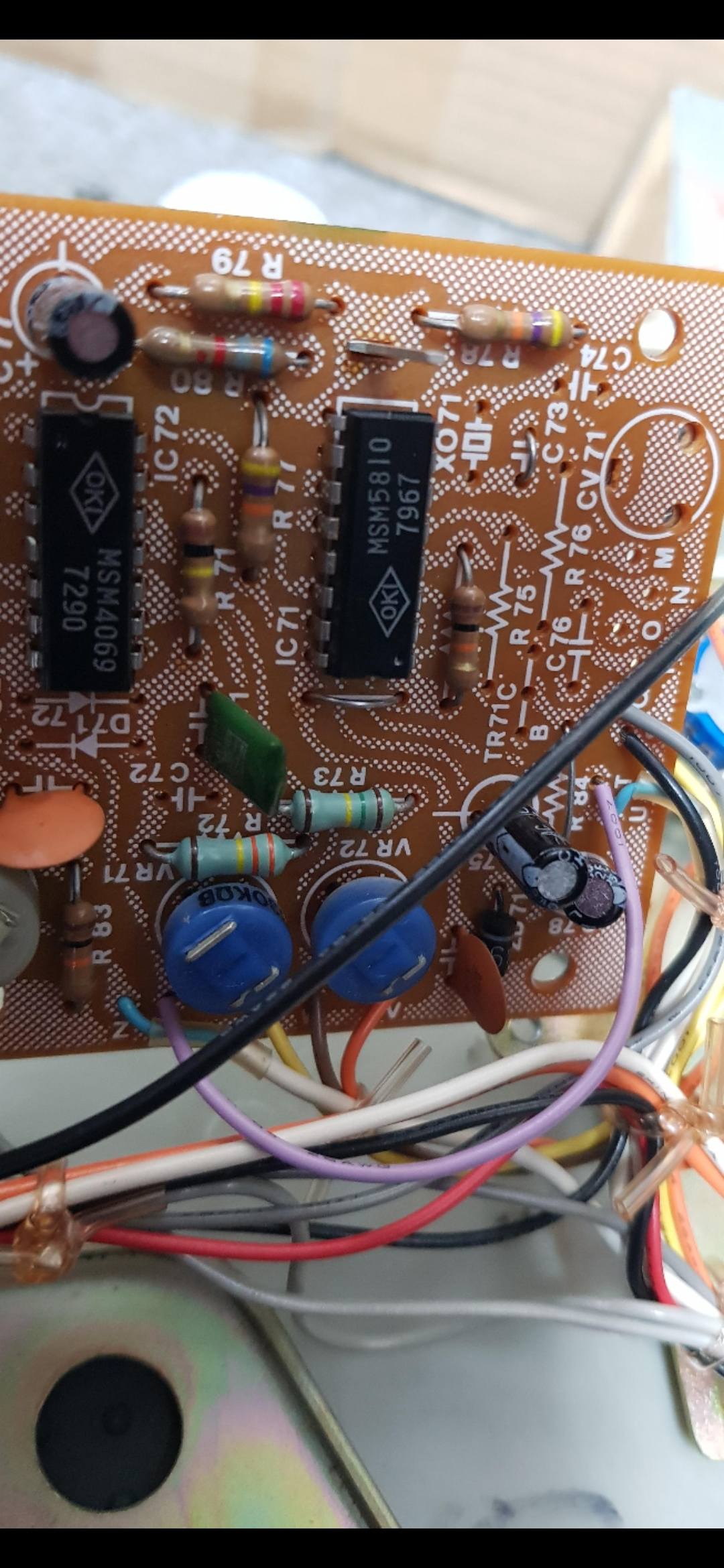 Where to find a replacement MSM5810R IC chip for Sansui SR-737