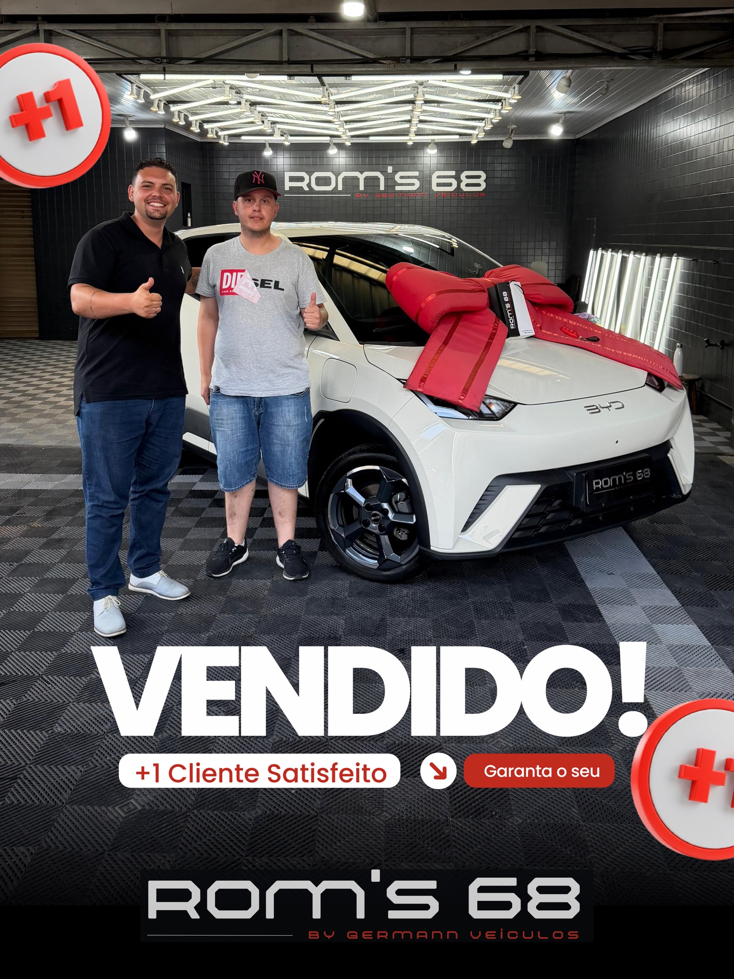 Rom's - BYD Dolphin Mini Elétrico 2025 – Vendido! Um marco para a ROM’S ...