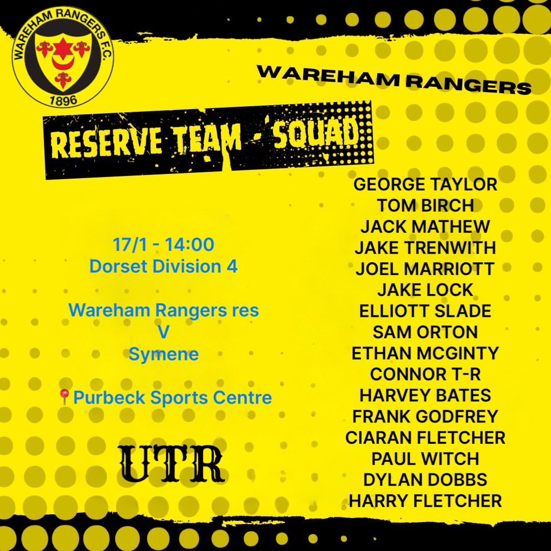 Wareham Rangers FC added a new photo. - Wareham Rangers FC