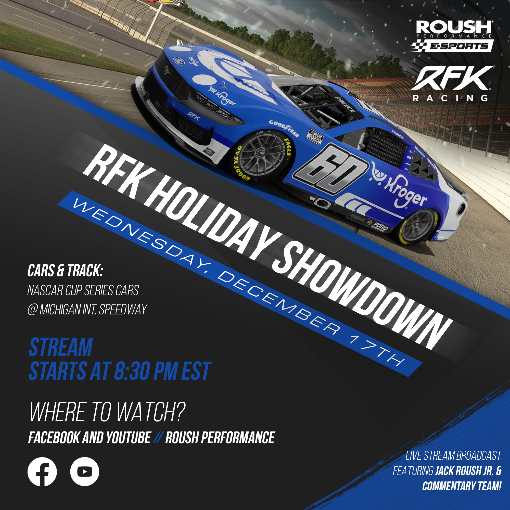 ROUSH - Tune in on Wednesday to the RFK Racing & Roush Performance ...