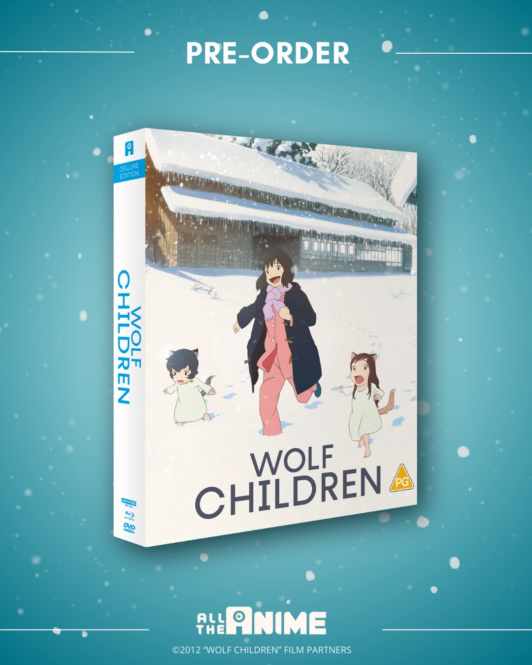 The Vinyl LP soundtrack for Wolf Children, the celebrated film