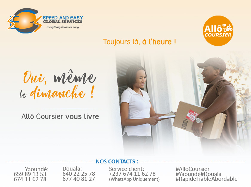 Allô Coursier- speed and easy services | Yaoundé