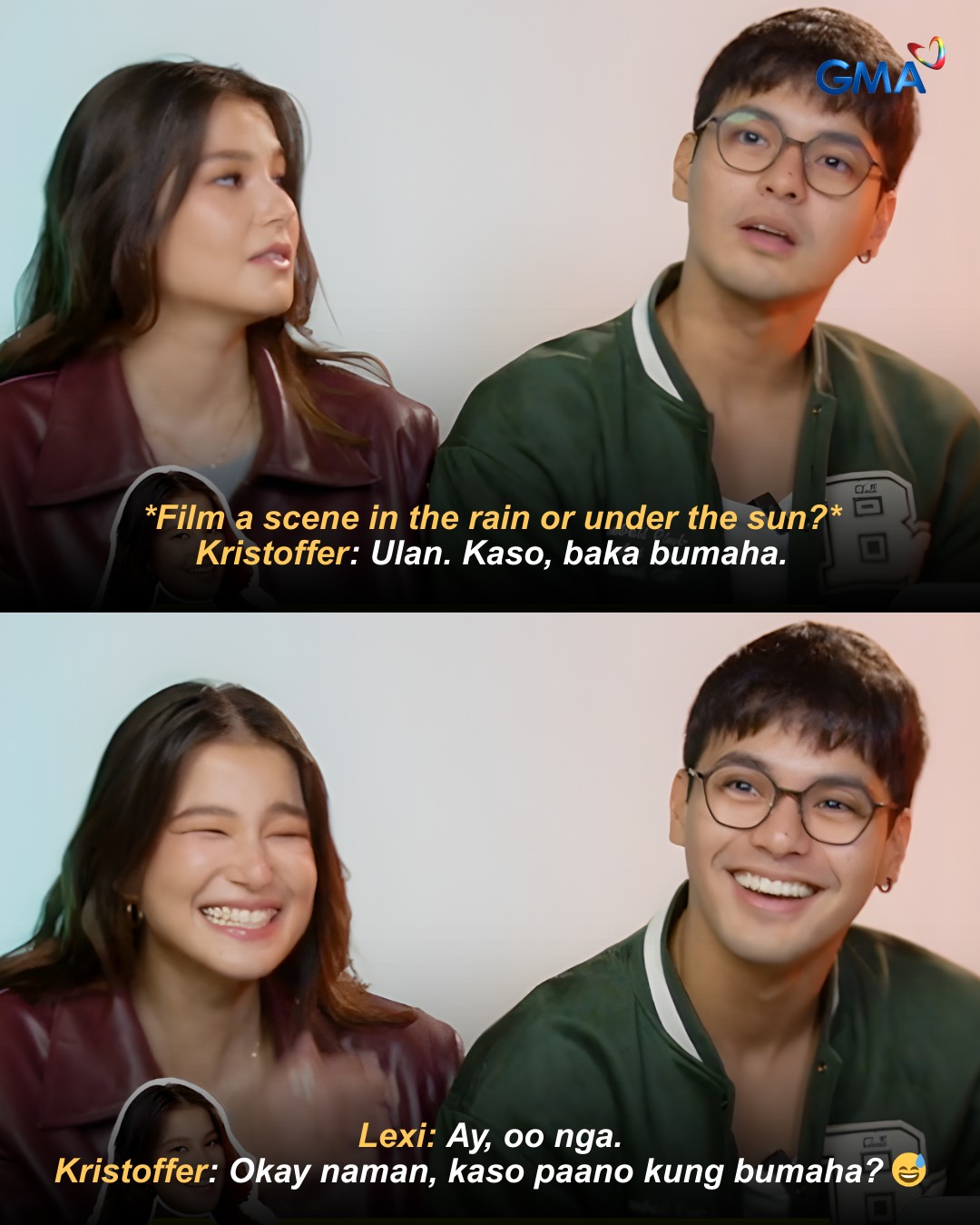 GMA - OO NGA NAMAN, PAANO KUNG BUMAHA?! 😅 Watch #LexiGonzales and # ...