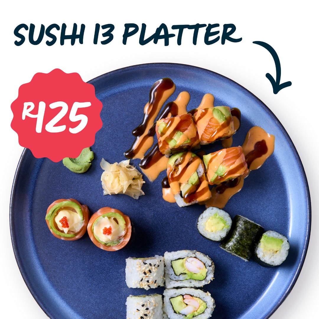 Ocean - Try our new Summer Sushi 13 platter 🍣🥢 🥢Saucy Rainbow Rolls 🥢 ...