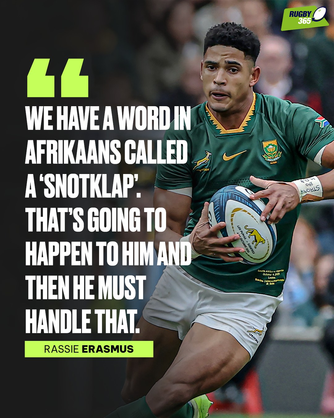 Rugby365 - Rassie Erasmus says Dublin will be another test... | Facebook