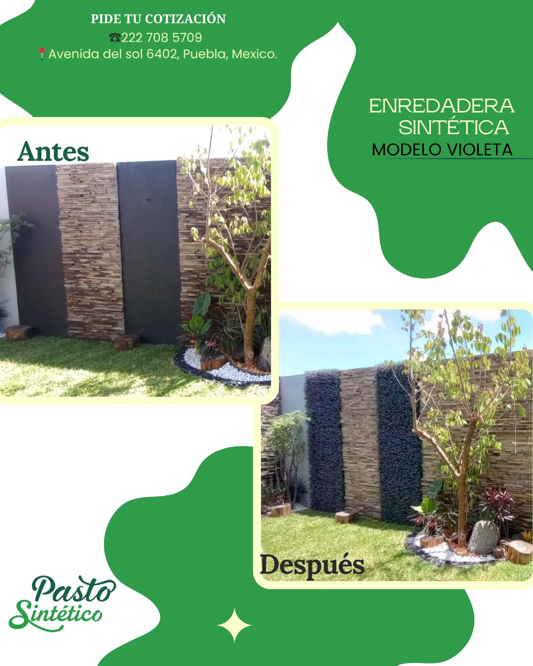 Pasto - 🌿 𝐓𝐫𝐚𝐧𝐬𝐟𝐨𝐫𝐦𝐚 𝐭𝐮𝐬 𝐦𝐮𝐫𝐨𝐬 𝐬𝐢𝐧 𝐞𝐬𝐟𝐮𝐞𝐫𝐳𝐨 🌿 Con la 𝐞𝐧𝐫𝐞𝐝𝐚𝐝𝐞𝐫𝐚 ...