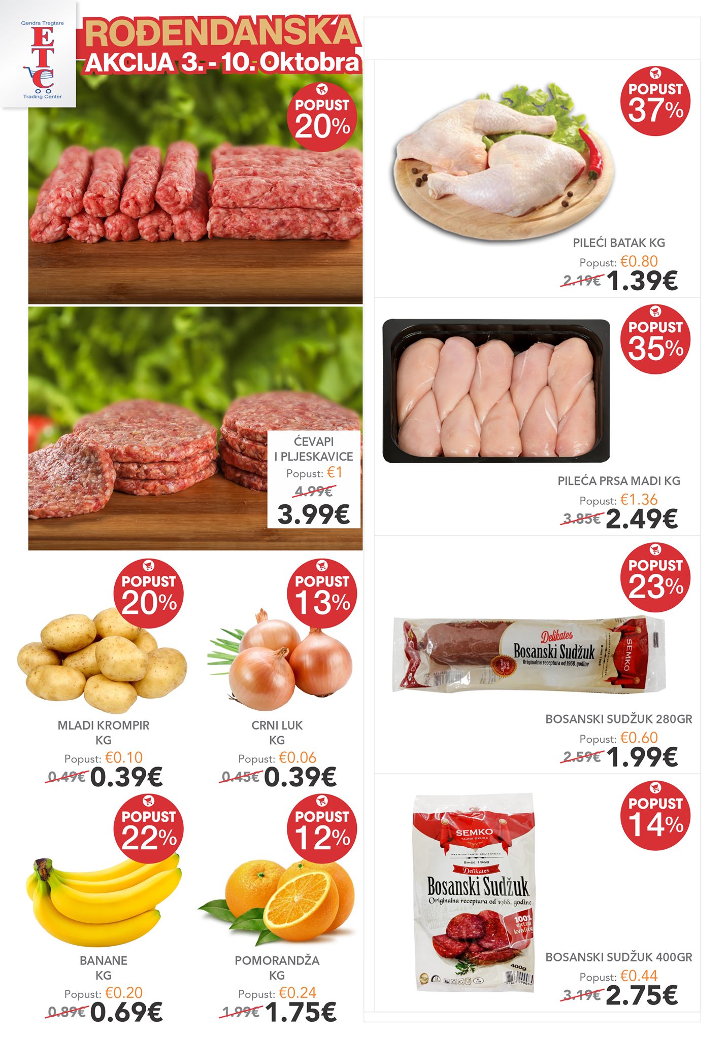 15 godina zajedno sa vama! Velika... - ETC Market Rozaje
