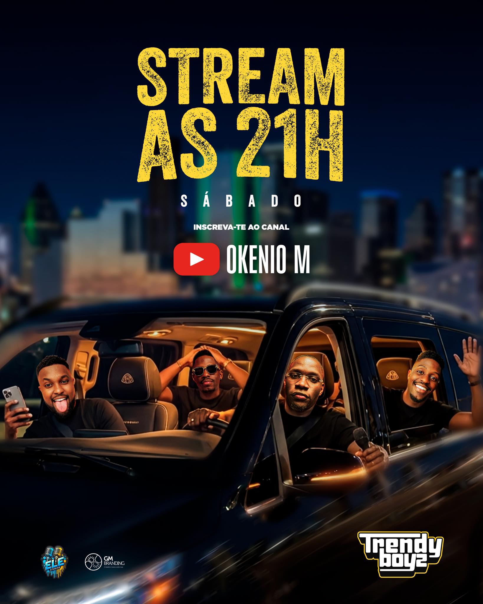 Okénio - Amanhã, às 21h, tem live stream imperdível no YouTube com os ...