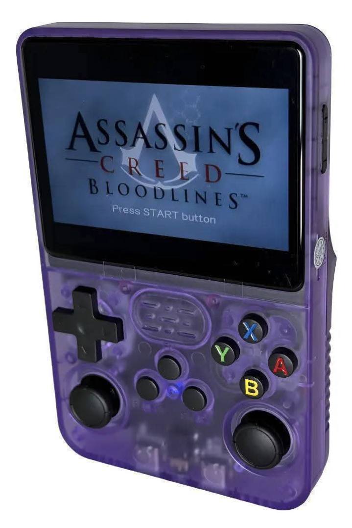 Consola Portátil R36S Con 128GB Y 10000 Juegos | Sistema Linux Y Pantalla IPS 3.5" | Ideal Para Emuladores Retro