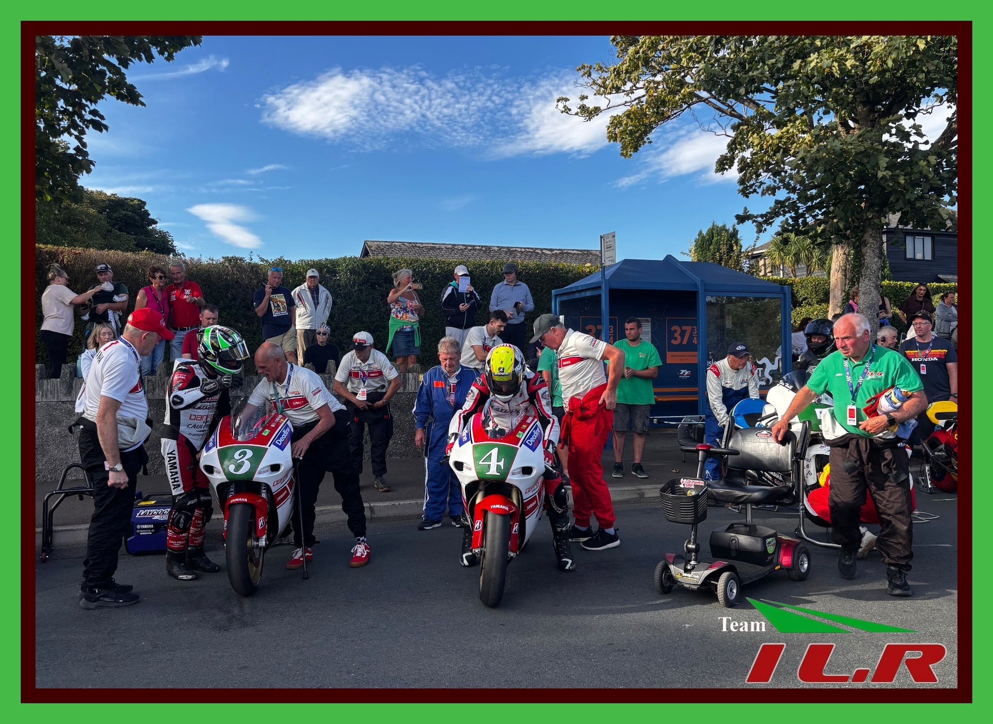 Team - Laycock Racing ready for action. Photo: Team ILR | Facebook