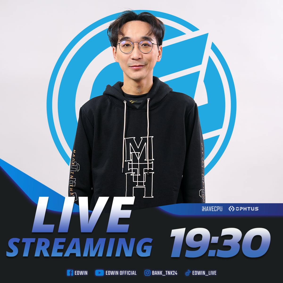 Edwin - ทุ่มครึ่งนะครับ [💜Twitch ...