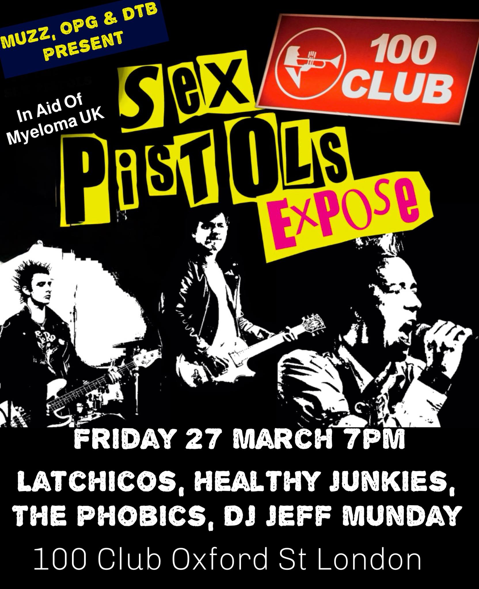 Sex Pistols tribute at London's 100 Club