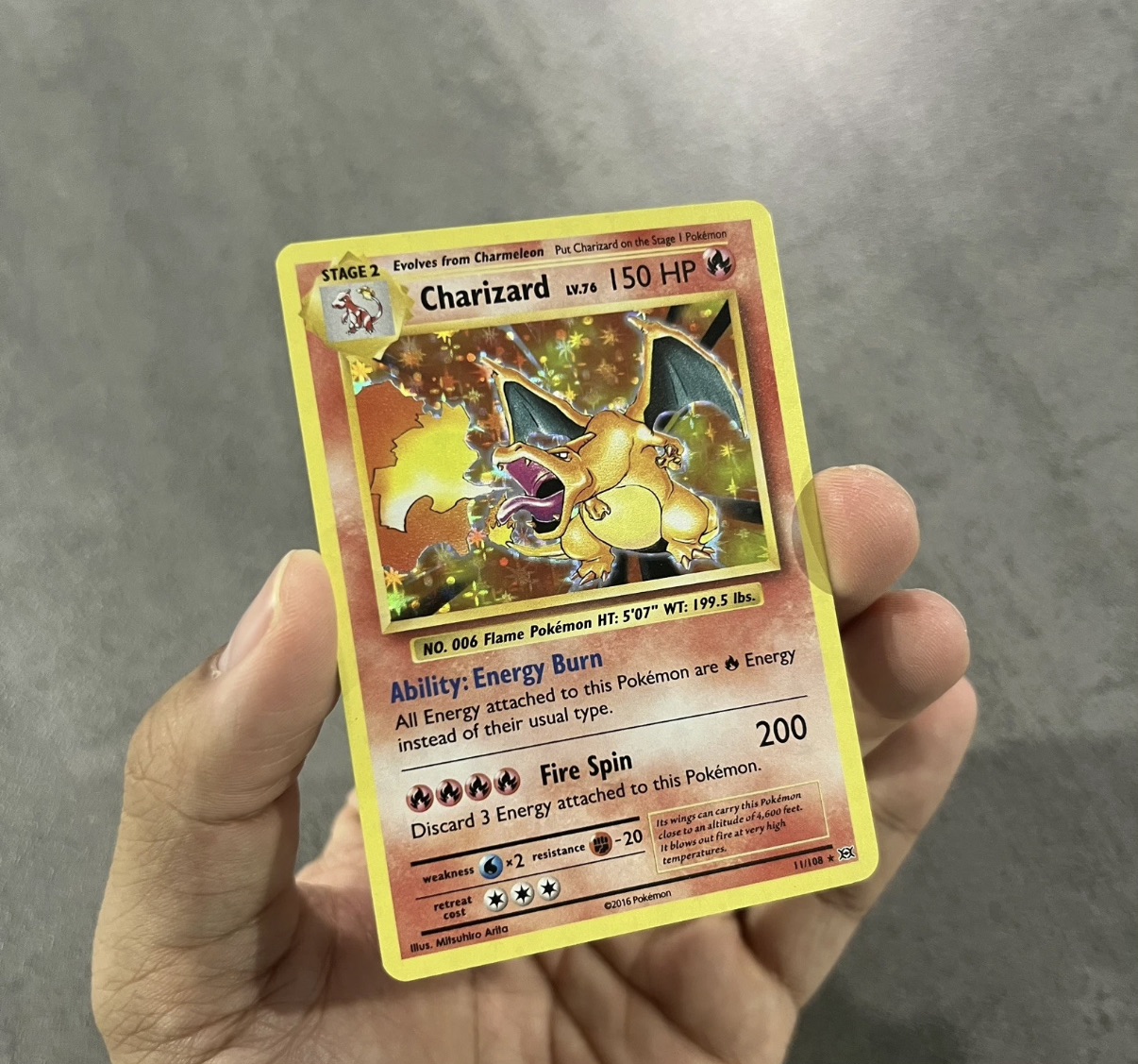 charizard holographic card 2016 Holo EXP.20th anniversary, 1st edition Japanese PSA 9 Toys & Games Commemorate your favorite tabletop game with this Charizard 2016 Pokemon XY Evolutions Holo #11 PSA Authenticated 6 Card M Charizard 2016 Pokemon TCG