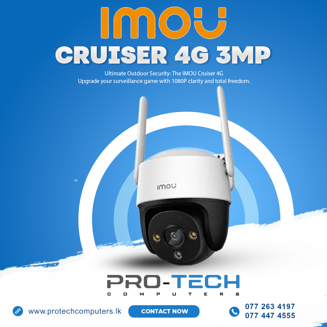 ProTech - Ultimate Outdoor Security: The IMOU Cruiser 4G Upgrade your ...