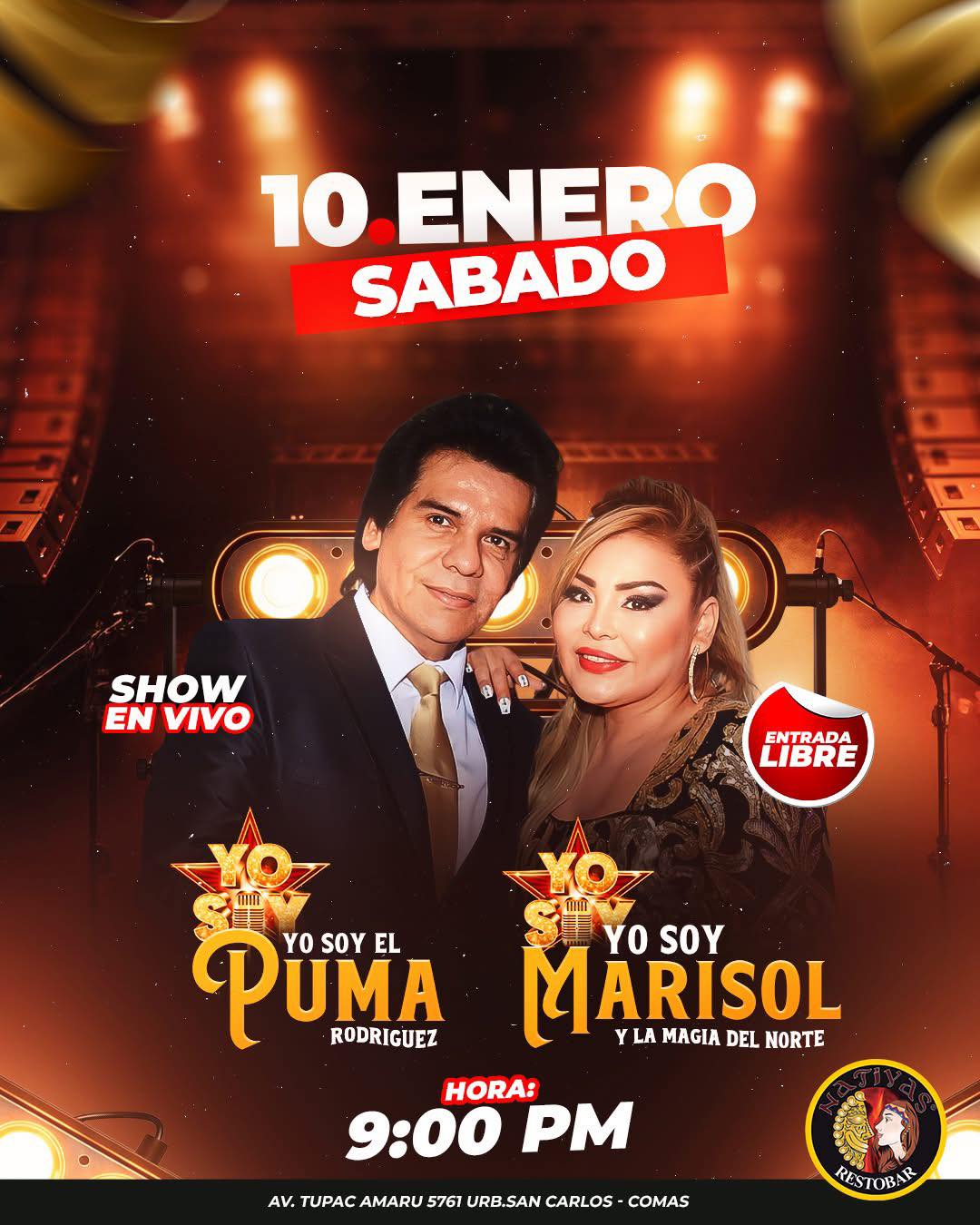 Patricia Salvatierra y Angel Rojas