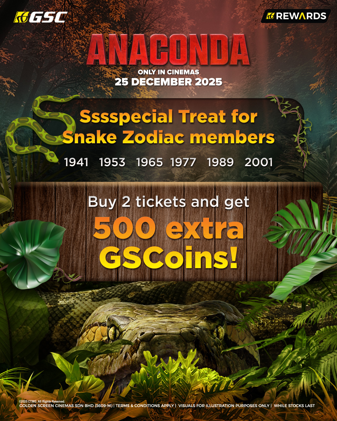 GSC - 🐍 A hiss-terical surprise for Snake Zodiac members!... | Facebook