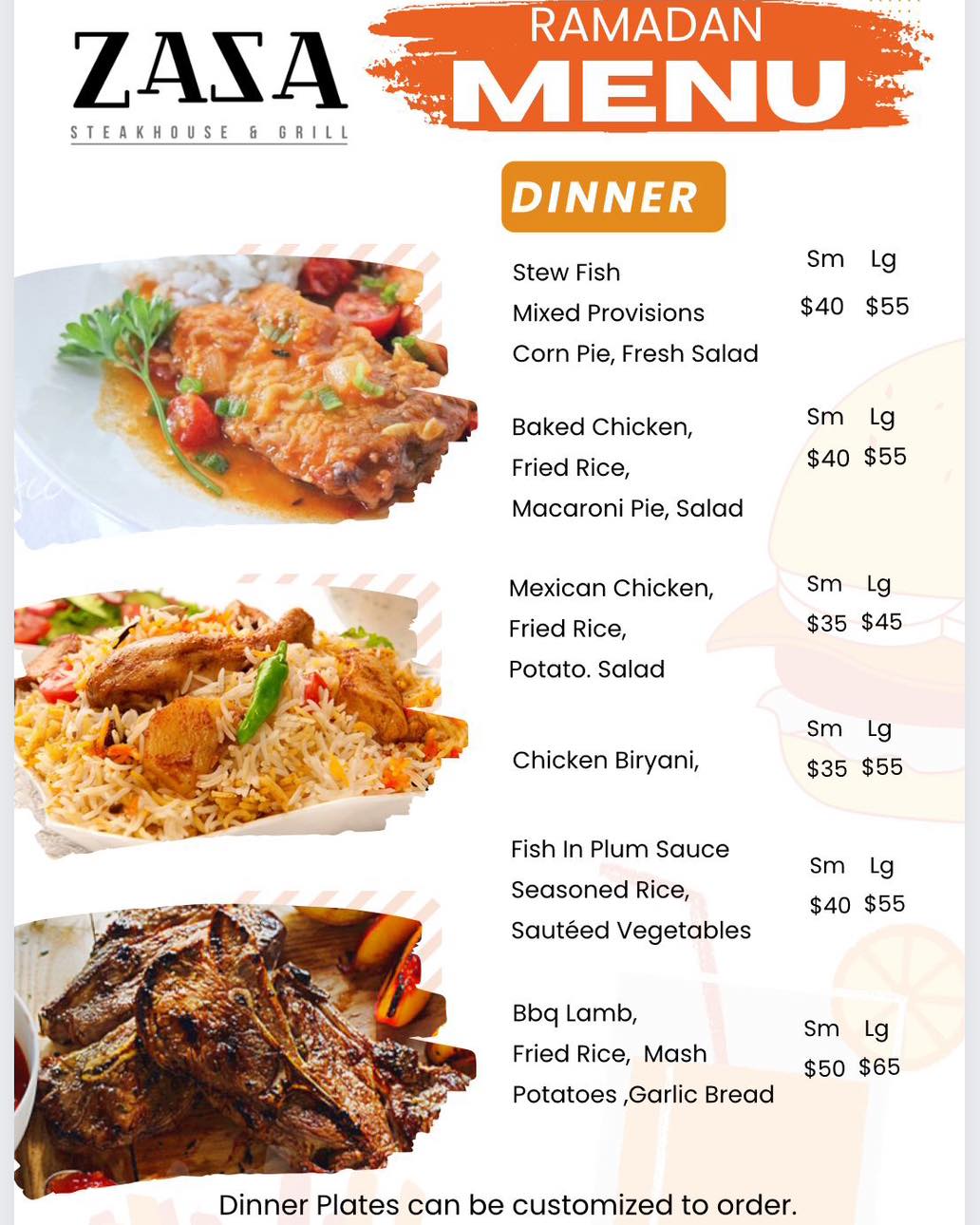 ZAZA’s Steakhouse & Grill