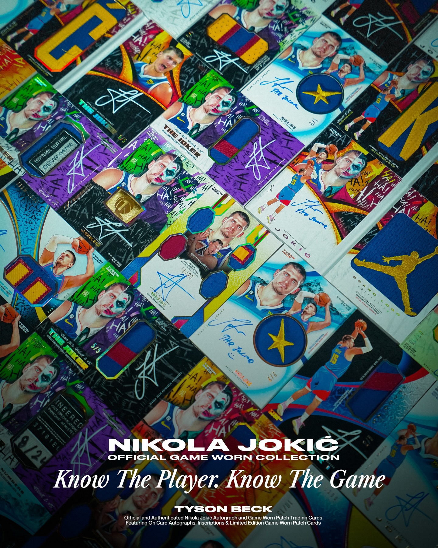 Releasing this week. Nikola Jokić The Official Game Worn 