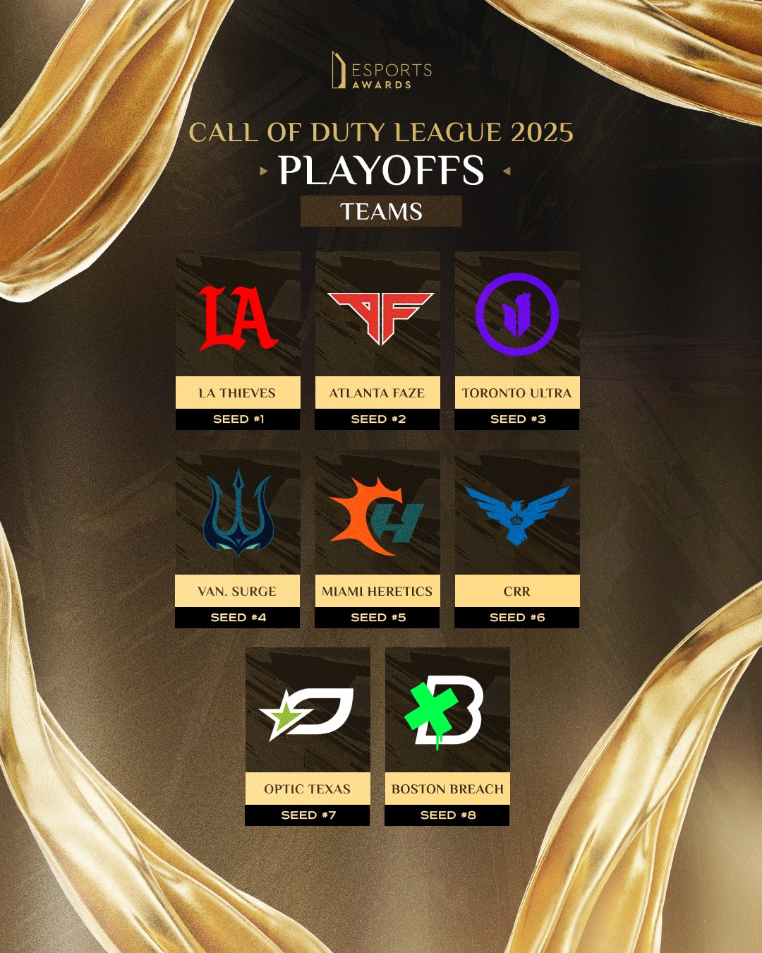 Esports - The 2025 CDL Championship is set! Who do you see coming out ...