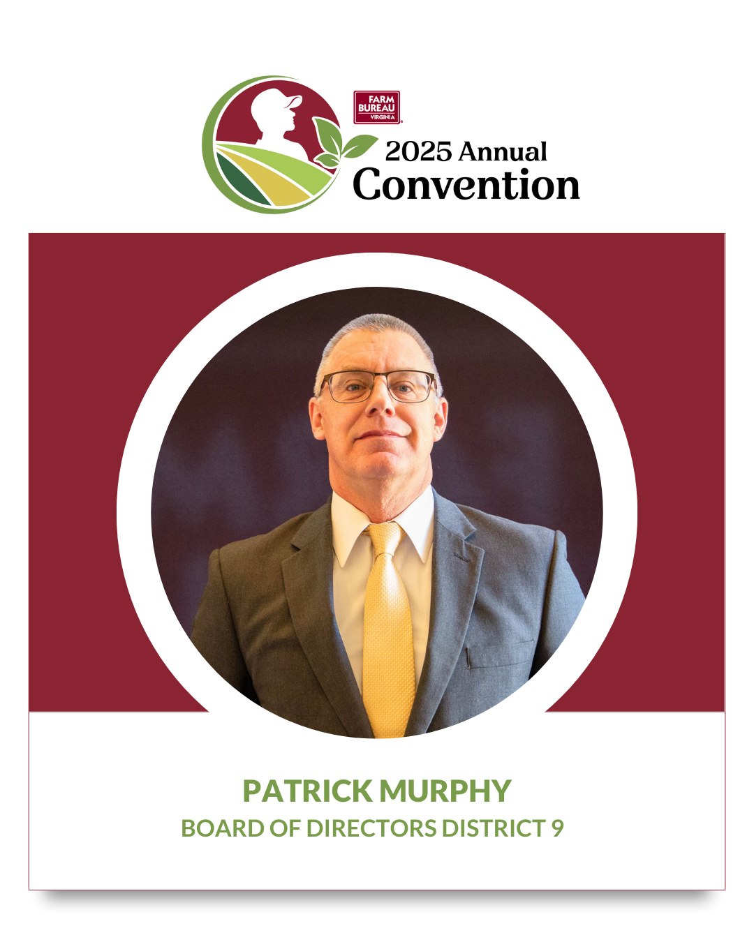 Virginia - Beef cattle farmer Patrick Murphy of Prospect was elected ...