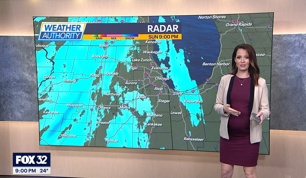 Meteorologist - I'm tracking light snow and possibly a period of ...
